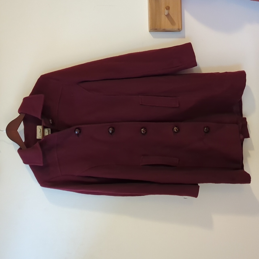 LL Bean Wool Coat